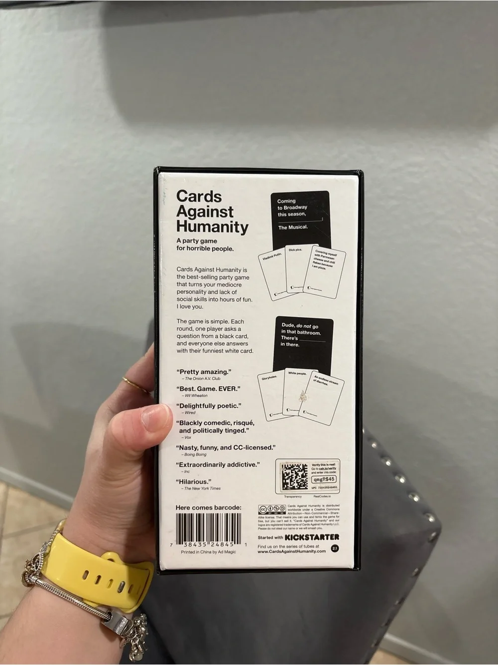 Target Cards Against Humanity - Black Box